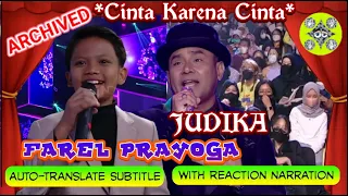 FAREL PRAYOGA & JUDIKA "CINTA KARENA CINTA" || REKAMAN JEJAK KOLABORASI APIK-02 || 22 SEPTEMBER 2022