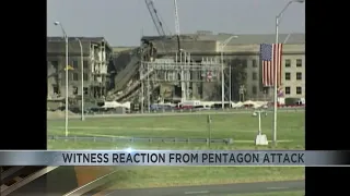 Local witnesses remember 9/11 attack at Pentagon 6pm