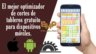 El mejor optimizador de cortes de tableros para el móvil (GRATIS 2024)