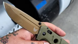 Benchmade Adamas 275 Cruwear - One month of use review. OTR Review (OTRR).