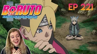 REACTING TO BORUTO EP. 221 [Chunin Exams! & The Forest of Death]