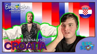 Baby Lasagna "Rim Tim Tagi Dim" REACTION & ANALYSIS | Croatia 🇭🇷 | Eurovision 2024 #eurovision