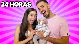 24 Horas Siendo Papás 😱 | Melina Vallejos