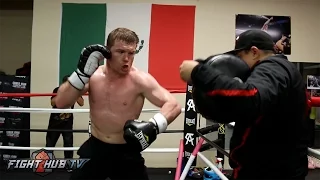 Canelo vs. Khan video- Canelo Alvarez's COMPLETE Workout for Amir Khan