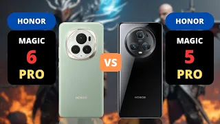 Honor Magic 6 Pro 5G vs Honor Magic 5 Pro 5G | PHONE COMPARISON