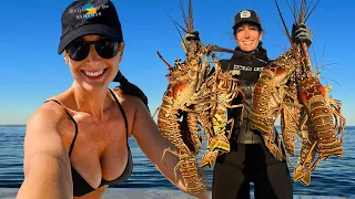 Catching Lobsters in The Bahamas + Polespear TIPS & TRICKS