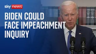 Joe Biden could face impeachment inquiry over family business dealings