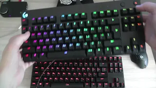 Сравнение механических клавиатур HyperX Alloy FPS PRo и Logitech G PRO Black