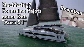 Nachhaltig unterwegs? Katamaran Aura 51 von Fountaine Pajot im Test - große Roomtour