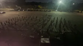 Eagle Alliance, 9/27/21, Marching Rehearsal, 4th Movement for the First Time