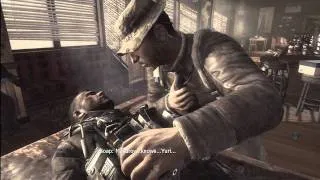 MW3: Soap's Death & Makarov Knows Yuri Flashback Cutscene