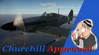 Churchill Approved - Hurricane Mk IV (War Thunder Gameplay)