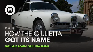 How the Giulietta got its name | STORIES | 1962 Alfa Romeo Giulietta Sprint