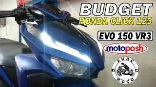 Budget Click 125 | Motoposh Evo 150 V3