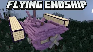 Flying End Ship in Minecraft - Create Aeronautics Devlog