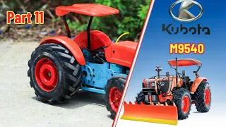 Homemade RC Tractor 4×4 AWD From PVC/ Part 11