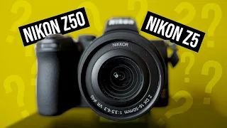 Why the Nikon Z50 is better than the Nikon Z5? (VIDEOGRAPHER'S OPINION)