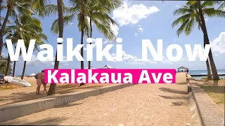 WAIKIKI NOW | 4K Narrated walk | OAHU