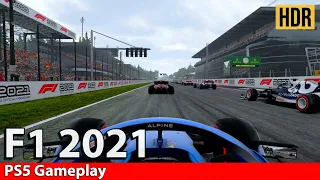 F1 2021 - PS5 Gameplay [PS5 HDR]