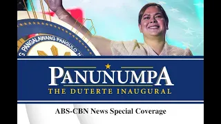 Panunumpa: The Duterte Inaugural | ABS-CBN News