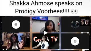 Shakka Ahmose speaks on Prodigy Voorhees!!