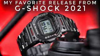 G-Shock Virtual Armor Titanium - My Favourite G-Shock Release of 2021! GMWB5000TVA1