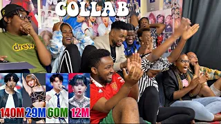 Kpop Youtubers collab and watch The Most VIEWED K-POP FANCAMS of All Time 2022 for the First time !!