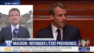 Ce qu'il faut retenir du discours d'Emmanuel Macron devant le Congrès