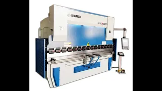 Durmapress ® CNC Press Brake with DA52S CNC Controller from DELEM Holand with 3+1 axis