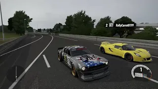 Forza 7 Drag race: Ford Hoonicorn Mustang V2 vs Hennessey Venom GT