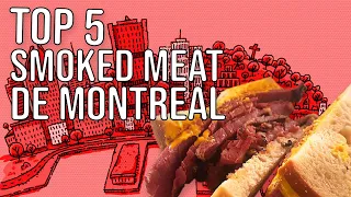 Top 5 Smoked Meat de Montréal