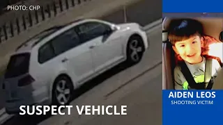Aiden Leos shooting: CHP releases photo of suspect vehicle
