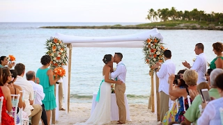 Grand Sirenis Riviera Maya Beach Wedding Highlights | Maria + Alejandro
