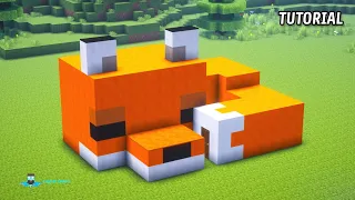 Minecraft: How To Build A Easy Cute Fox House & Interior!