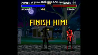 Ultimate Mortal Kombat 3 Deluxe (SNES HACK) The Graveyard