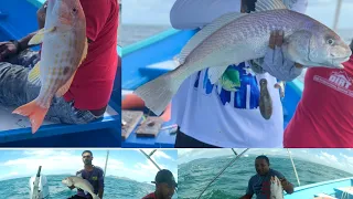 BANKING AROUND THE ISLAND'S #trinidad #fishingvideo #handlinefishing #gulfofparia #