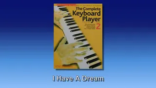 I Have A Dream - Complete Keyboard Player Book 2 (2003 Edition) - PSR-E453