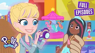 Polly Pocket | Let's bring our pets to meet the magical mermaid!🧜🏽‍♀️| Full Episodes Compilation