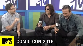 Norman Reedus & Jeffrey Dean Morgan Have Comic Con Traditions | Comic Con 2016 | MTV