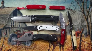 KNIVES CARRIED FOR WEEK 6 OF 2024, WEEKLY UPDATE, EVERYDAY CARRY, EDC
