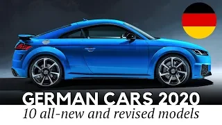 Top 10 New German Cars and SUVs Unveiled for the 2020 Model Year