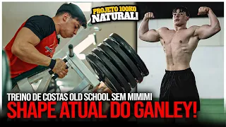 GANLEY ASSUSTOU COM SEU TREINO BIZARRO DE COSTAS!!! | *projeto big baby*