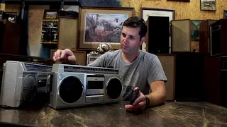 Using a Bluetooth Cassette Adapter to easily add Bluetooth to a Vintage Boombox