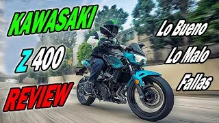 KAWASAKI Z400 - ⛔Fallas/🟢Lo Bueno/👎Lo Malo