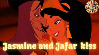 Aladdin: Jasmine kisses Jafar