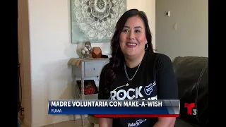 Madre trae alegría a los niños como voluntaria de Make-A-Wish