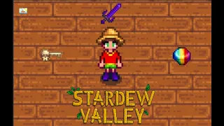 | Stardew Valley | Пещера черепа | Радужный осколок | Меч Галактики | Лето 17-18 |