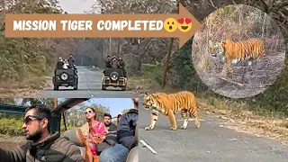 ek baar miss hone ke baad dobara pakda Tiger😲😛/ #corbettnationalpark  #viral #yuvraj #tiger #video