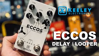 Keeley Electronics Eccos Demo - Delay Controls, Presets, and Trails Mode