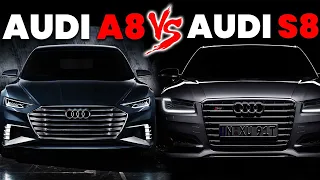 Audi A8 2023 vs Audi S8 2023  | Detailed Comparison